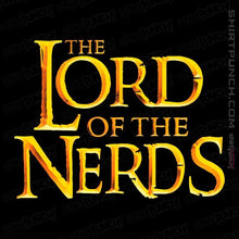 Load image into Gallery viewer, Daily_Deal_Shirts Magnets / 3"x3" / Black Lord Of The Nerds