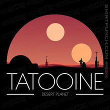 Load image into Gallery viewer, Shirts Magnets / 3"x3" / Black Desert Planet