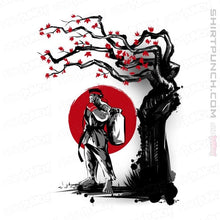 Load image into Gallery viewer, Shirts Magnets / 3"x3" / White Fighter Under The Sun