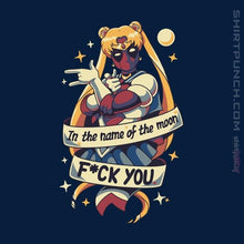 Load image into Gallery viewer, Shirts Magnets / 3"x3" / Navy Warrior Of Love