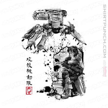Load image into Gallery viewer, Daily_Deal_Shirts Magnets / 3"x3" / White Major Vs Tank Sumi-e