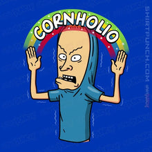 Load image into Gallery viewer, Secret_Shirts Magnets / 3"x3" / Royal Blue Cornholio Rainbow
