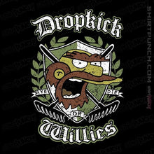 Load image into Gallery viewer, Daily_Deal_Shirts Magnets / 3"x3" / Black Dropkick Willies
