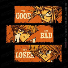 Load image into Gallery viewer, Shirts Magnets / 3"x3" / Black The Good, The Bad, And The Loser