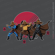 Load image into Gallery viewer, Daily_Deal_Shirts Magnets / 3"x3" / Charcoal Straw Hats, Magic, And Kung Fu
