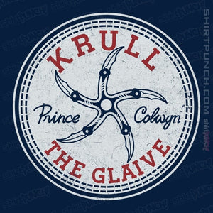 Daily_Deal_Shirts Magnets / 3"x3" / Navy Glaive Star