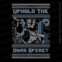 Load image into Gallery viewer, Daily_Deal_Shirts Magnets / 3"x3" / Black A Very Robo Christmas