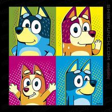 Load image into Gallery viewer, Daily_Deal_Shirts Magnets / 3"x3" / Black Pop Dogs