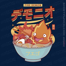 Load image into Gallery viewer, Secret_Shirts Magnets / 3"x3" / Navy The Fire Demon Ramen