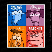 Load image into Gallery viewer, Shirts Magnets / 3"x3" / Black Home Movies