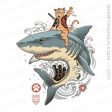 Load image into Gallery viewer, Daily_Deal_Shirts Magnets / 3"x3" / White Shark Catana