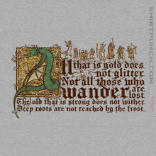 Load image into Gallery viewer, Daily_Deal_Shirts Magnets / 3"x3" / Sports Grey All That Is Gold Does Not Glitter