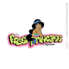 Load image into Gallery viewer, Shirts Magnets / 3"x3" / White Fresh Princess Of Agrabah