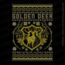 Load image into Gallery viewer, Shirts Magnets / 3"x3" / Black Golden Deer Sweater