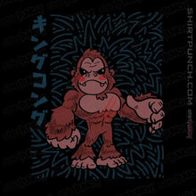 Load image into Gallery viewer, Shirts Magnets / 3"x3" / Black Tiny Kong