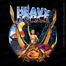 Load image into Gallery viewer, Daily_Deal_Shirts Magnets / 3"x3" / Black Heavy Force