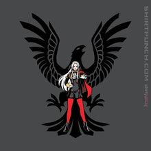 Load image into Gallery viewer, Shirts Magnets / 3"x3" / Charcoal Black Eagles House Leader