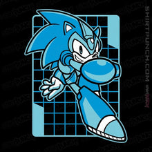 Load image into Gallery viewer, Daily_Deal_Shirts Magnets / 3"x3" / Black Mega Sonic
