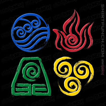 Load image into Gallery viewer, Secret_Shirts Magnets / 3"x3" / Black Four Nations