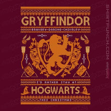 Load image into Gallery viewer, Shirts Magnets / 3"x3" / Maroon GRYFFINDOR Sweater