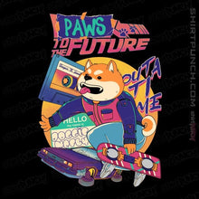 Load image into Gallery viewer, Daily_Deal_Shirts Magnets / 3"x3" / Black Doggie McFly