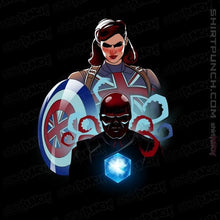 Load image into Gallery viewer, Secret_Shirts Magnets / 3"x3" / Black Carter