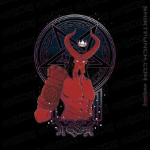 Load image into Gallery viewer, Shirts Magnets / 3"x3" / Black Infernal boy