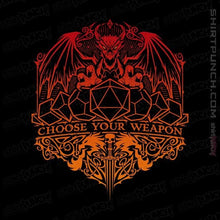 Load image into Gallery viewer, Shirts Magnets / 3"x3" / Black Choose Your Weapon