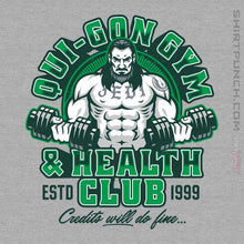 Load image into Gallery viewer, Daily_Deal_Shirts Magnets / 3"x3" / Sports Grey Qui-Gon Gym
