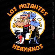 Load image into Gallery viewer, Daily_Deal_Shirts Magnets / 3"x3" / Black Los Mutantes Hermanos