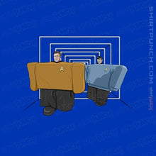 Load image into Gallery viewer, Shirts Magnets / 3"x3" / Royal Blue Kirk Loves It