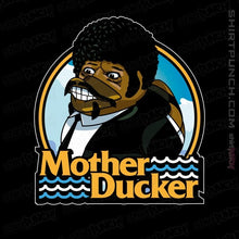Load image into Gallery viewer, Shirts Magnets / 3"x3" / Black Mother Ducker