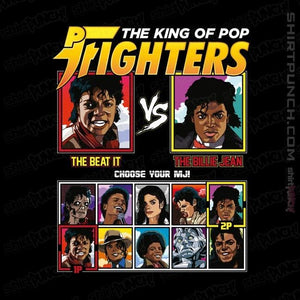 Shirts Magnets / 3"x3" / Black King Of Pop Fighters