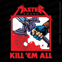 Load image into Gallery viewer, Daily_Deal_Shirts Magnets / 3"x3" / Black Sword Of Resurrection