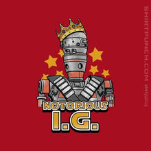 Load image into Gallery viewer, Shirts Magnets / 3"x3" / Red Notorious IG