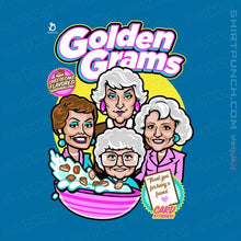 Load image into Gallery viewer, Shirts Magnets / 3"x3" / Sapphire Golden Grams