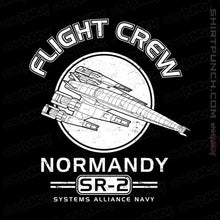 Load image into Gallery viewer, Shirts Magnets / 3"x3" / Black Normandy Flight Crew