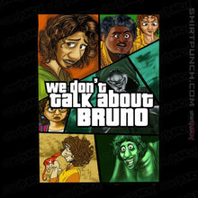 Load image into Gallery viewer, Daily_Deal_Shirts Magnets / 3"x3" / Black We Don't Talk About Bruno