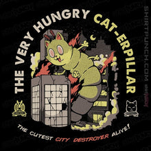 Load image into Gallery viewer, Secret_Shirts Magnets / 3"x3" / Black A Very Hungry Cat-Erpillar