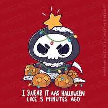 Load image into Gallery viewer, Secret_Shirts Magnets / 3"x3" / Red Christmas Reaper