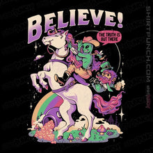 Load image into Gallery viewer, Daily_Deal_Shirts Magnets / 3"x3" / Black Believe!