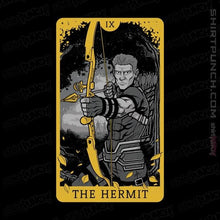 Load image into Gallery viewer, Shirts Magnets / 3"x3" / Black Tarot The Hermit