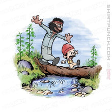 Load image into Gallery viewer, Daily_Deal_Shirts Magnets / 3"x3" / White Crossing The Blunt Bridge