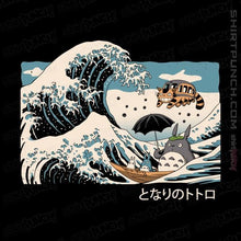 Load image into Gallery viewer, Shirts Magnets / 3"x3" / Black The Great Wave Of Spirits