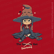 Load image into Gallery viewer, Shirts Magnets / 3"x3" / Red The Shortening Hat