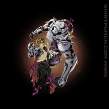 Load image into Gallery viewer, Shirts Magnets / 3"x3" / Black Fullmetal Pose