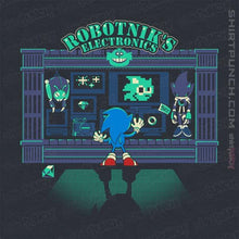 Load image into Gallery viewer, Shirts Magnets / 3"x3" / Dark Heather Robotnik's Electronics