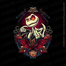 Load image into Gallery viewer, Shirts Magnets / 3&quot;x3&quot; / Black The Pumpkin King
