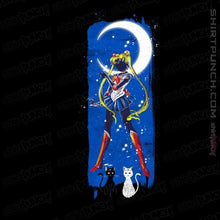 Load image into Gallery viewer, Shirts Magnets / 3"x3" / Black Inked Moon