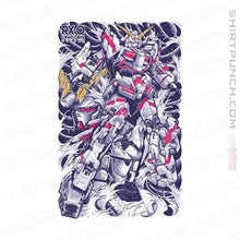 Load image into Gallery viewer, Shirts Magnets / 3"x3" / White Unicorn Gundam
